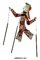 藏品(皮影戲偶—武旦)的圖片